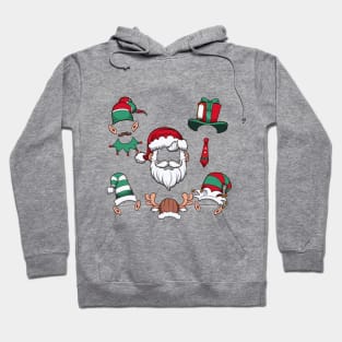 Christmas Hats Hoodie